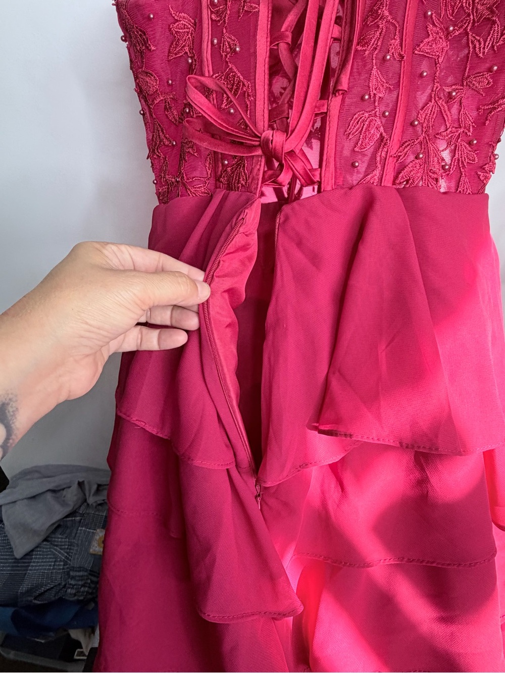 New Prom or Formal Party Dress Size 2 - Picture 8 of 14
